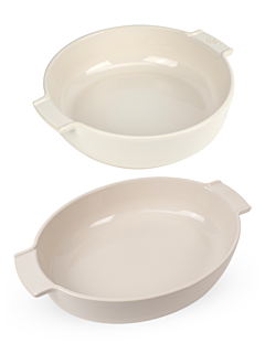 Pack Specialty Ceramic Bakers, Ecru - Peugeot Saveurs